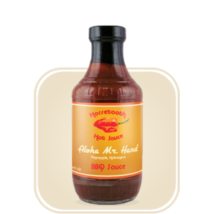 Aloha Mr Hand - pineapple habanero Barbecue Sauce