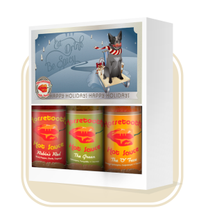 Holiday Gift Box from Horsetooth Hot Sauce - spice up your holiday season with a hot sauce gift box from Horsetooth Hot Sauce